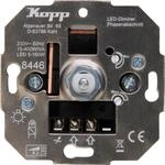 Kopp Druck-Wechselschalter &ndash; LED Dimmer, LED 5-150W RC (844600004)