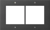 Gira 850267 Designrahmen f&uuml;r T&uuml;rstation, Aufputz, 2fach, TX_44, anthrazit