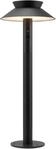 Nordlux Justina Solar Pollerleuchte, IP44, 400L, 3000K, 5W, H&ouml;he 600mm, schwarz