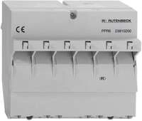 Rutenbeck (23810200) PPR 6 Patchpanel f&uuml;r REG-Montage, lichtgrau