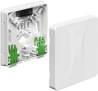 Kaiser Glasfaser-Teilnehmeranschluss GfTA AP 4xF, teilbest&uuml;ckt (4252004)