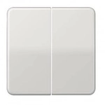 Jung CD595LG Wippe, 2fach, lichtgrau