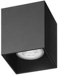 Brumberg TURN-S Decken-Anbau-Modul, GU10, 1x7,5W, quadratisch, Aluminium, schwarz