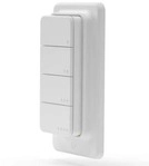 Shelly BLU RC Button 4, Smarter Bluetooth Taster mit magnetischer Halterung, wei&szlig;