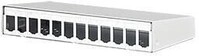 METZ CONNECT Modul AP-Geh&auml;use 12 Port, unbest&uuml;ckt, reinwei&szlig; (130861-1202-E)