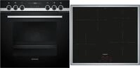 Siemens EQ522IA01 EEK: A+ Einbau Herdset mit Induktionskochfeld (HE517GBS4 +