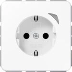 Jung HOME SCHUKO&reg; Steckdose, 16 A 250 V ~, mit Funktionsanzeige, SAFETY+, Serie CD,