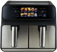 ProfiCook PC-FR 1287 H Doppel-Hei&szlig;luft-Fritteuse, Kapazit&auml;t: ca. 2x 4,0 Liter = 8,0