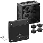 Spelsberg Abox Pro 025-L/sw Abzweigkasten, IP66/IP67/IP69, 92x92x60mm, schwarz