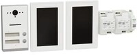 Ritto Listo Video Zweifamilienhaus-Set TwinBus IP, Wei&szlig;, AP (RGE2092270)