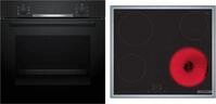 Bosch HBD230CR63 EEK: A Einbau-Backofen-Set mit Elektro-Kochfeld (HBA510BA3 +