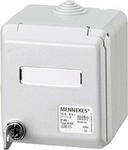 MENNEKES (4170) Cepex-Wandsteckdose, grau