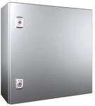 Rittal AX Kompakt-Schaltschrank Edelstahl 1.4301, 1t&uuml;rig, 380x600x210 (1008000)