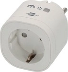 Brennenstuhl Connect WAE 3600 XS01 WiFi Steckdose mit Energiemessung, Alexa, Google,