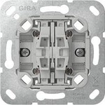 Gira 386700 Wipptaster-Einsatz ohne Befestigungskrallen, 1-polig, 10A, 250V