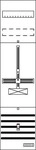 STRIEBEL & JOHN DF17AA Z&auml;hlerfeld 7RE 1S mit Z&auml;hlerkreuz
