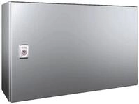 Rittal AX Kompakt-Schaltschrank Edelstahl 1.4301, 1t&uuml;rig, 600x380x210mm (1009000)