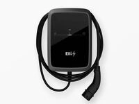 Elli Charger Connect 2 Wallbox, 22kW, 7,5m Anschlusskabel, Type 2, WLAN, schwarz