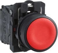 Schneider Electric XB5AA42 Drucktaster, 22 mm, rot