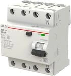 AEG FI-Schutzschalter A 4p 440V 63A 0,03A 4TE REG (2CSF704156R1630)