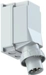 PCE Power Twist CEE-Wandger&auml;testecker, 125A, 5p, 1h, IP67, rot (545-1)