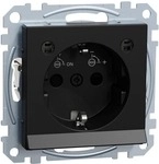 Merten MEG2304-0403 SCHUKO-Steckdose mit Lichtauslass, System M,
