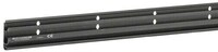 Hager SL200551 Sockelleistenkanal-Unterteil 2 Kammern aus PVC zu SL 20x55mm, schwarz