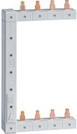 Hager KCF663S Phasenschiene senkrecht, 3-polig + N, kompakt, 63A, links/rechts