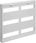Hager US32A2 Ber&uuml;hrungsschutzabdeckung, universN, 450x500mm, 6x 12PLE