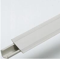 Gewiss NP42502 Eckkanal, mit Bodenlochung, PVC, 30x50x2000mm, reinwei&szlig;