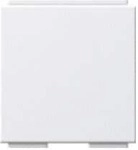 Gira 264503 Universal-Blindabdeckung f&uuml;r Abdeckung Modular Jack, 2fach, mit 30&deg;