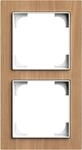 Busch-Jaeger 1722-4083 Abdeckrahmen, art linear, 2-fach, Holz Eiche (2CKA001754A4888)