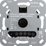 Gira 247300 Einsatz Raumtemperaturregler 24 V~ mit &Ouml;ffner bzw. Schlie&szlig;er,