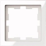 Merten MEG4010-6520 D-Life Glas Rahmen, 1fach, kristallwei&szlig;