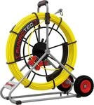 Runpotec Glasfaserstab &Oslash; 7,5 mm mit Stahlhaspel, 120 m (10091)