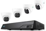 Reolink NVS8-12MD4 12 MP 8-Kanal PoE-Komplettsystem f&uuml;r Video&uuml;berwachung mit