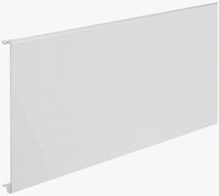 Hager BRS12029016 Br&uuml;stungskanal-Oberteil zu BRS mit Breite 120mm, 2m, Stahlblech,