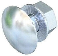 OBO Bettermann 12510/20 Flachrundschrauben, M6x20mm (6406203) (Inhalt: 100 Stk.)