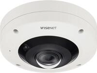 Hanwha Vision 12MP IR Fisheye Kamera, WDR 120dB, IR 10m, IP66, IK10, wei&szlig;