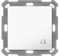 MDT SCN-TFS55.01 Raumtemperatur-Feuchtesensor 55, f&uuml;r 55mm Schalterprogramme,