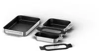 Neff Z9404FF0 Kochgeschirr-Set, Induktion, 4-teilig, Edelstahl