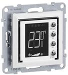 Legrand Seano MyHome Thermostat mit beleuchtetem Display, Temperatursensor und