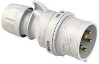 PCE SHARK CEE-Stecker, 32A, 5p, 1h, IP44/IP54, grau (025-1)