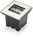 Konstsmide HPLED Bodeneinbaustrahler, 230-240V, 6W, 3000K, edelstahl (7960-310)