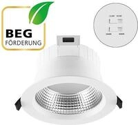 EVN LED Deckeneinbauleuchte, rund, 13,5W/18,5W, IP54 220-240V/AC, 178-260V/DC,...