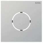 Gira 5578926 Frontplatte Sprachmodul, System 106, Aluminium