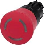 Siemens 3SU1001-1HB20-0AA0 NOT-HALT-Pilzdrucktaster, beleuchtbar, 22 mm, rund,