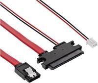 InLine SATA Anschlusskabel f&uuml;r Banana Pi, mit Daten- und Stromanschluss, 0,35m