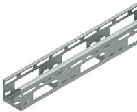 Niedax RSV50.050E3 Verteilerrinne, 50x50x3000 mm, t=1,5 mm, gelocht, Edelstahl