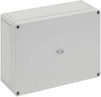 Spelsberg TK PS 2518-9-o Leergeh&auml;use ohne Vorpr&auml;gungen, IP66, 254x180x90 mm, grau